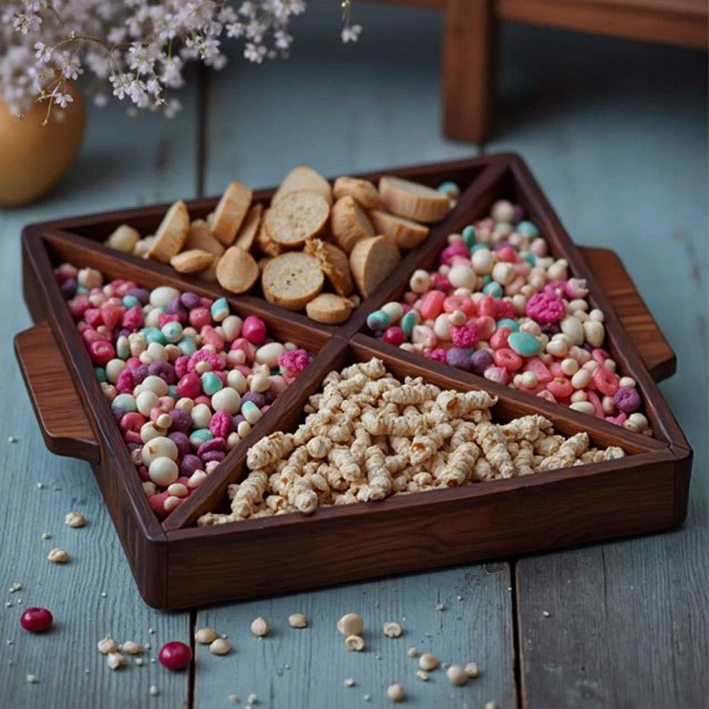 Менажница деревянная 