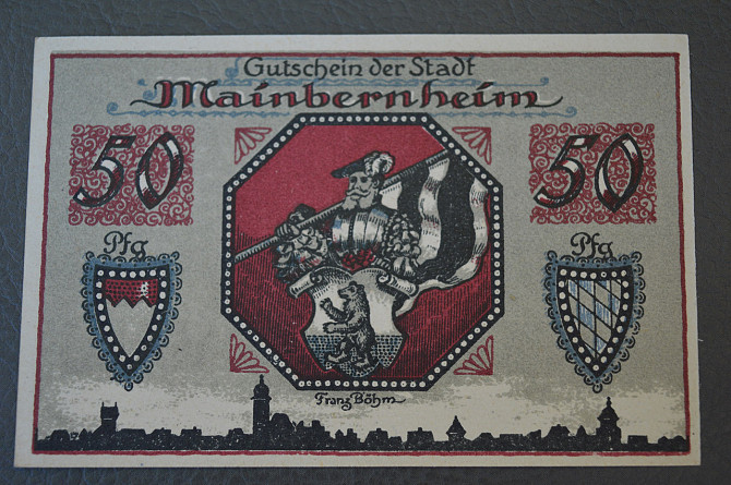 Германия. Нотгельд. 50 Pf ( 13 ) Полтава - изображение 1