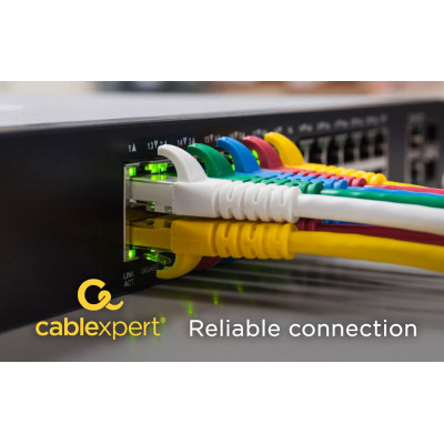 Патч-корд Cablexpert 1.5м S/FTP Cat 6A CU LSZH white (PP6A-LSZHCU-W-1.5M) Винница - изображение 3