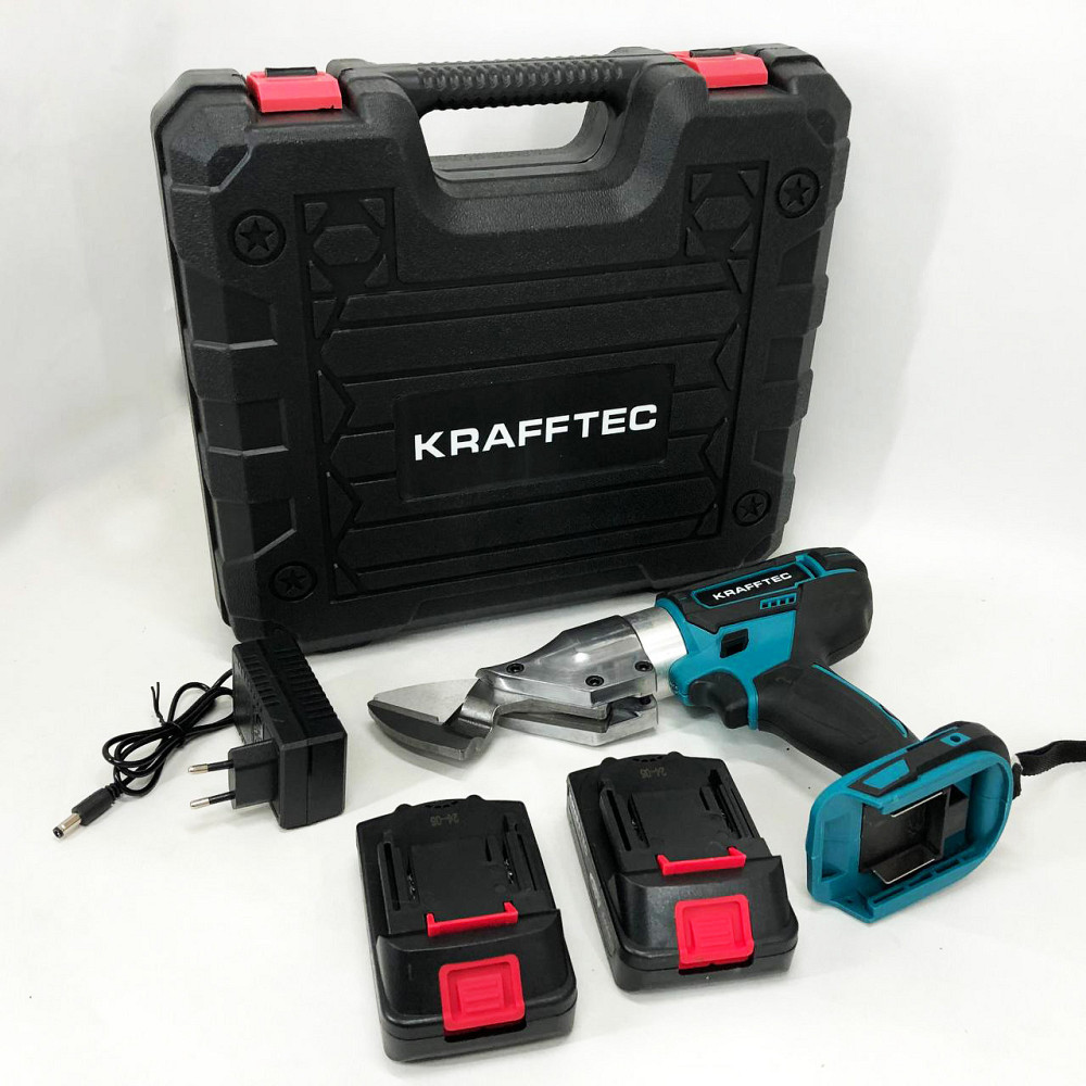 Електричні ножиці для різання металочерепиці Krafftec DJS130R, Електричні BL-674 Ножиці висічні Київ - фото 7