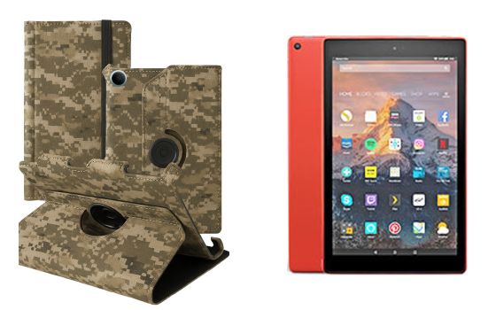 Чехол Spinner360 для планшета Amazon Fire HD 8 2017, цвет Xaki Киев
