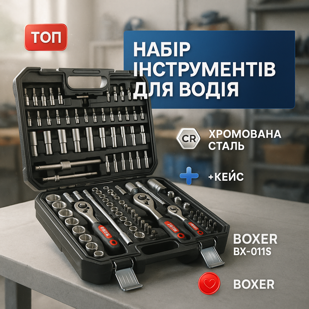 Набір інструментів для авто у валізі, Великий набір інструментів Комплект для сто UT-59 Львів - фото 10