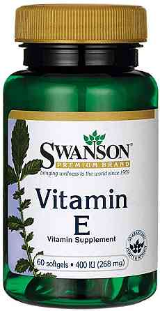 Вітамін Е Swanson Vitamin E 400 IU 60 Sgels Луцьк
