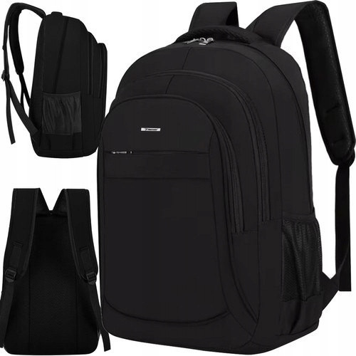 Універсальний рюкзак 38 літрів з кишенями Oxford 600D Trizand (24540) Black Нововолинськ - фото 1