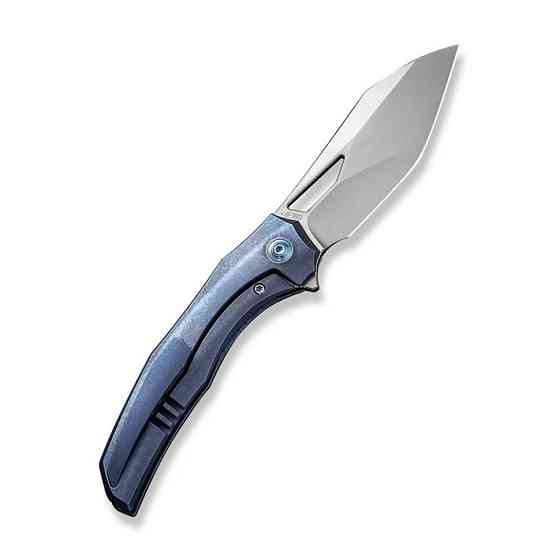 Ніж складаний туристичний WE Knife Ignio Mystery Box, (8.39 см) CPM 20CV / 6AL4V Titanium синій Київ