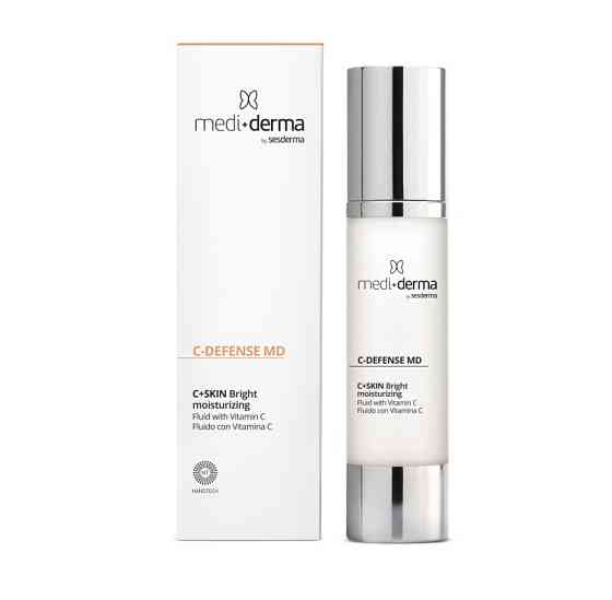 Ревитализирующий флюид с витамином С Mediderma C-DEFENSE MD Moistrusing Fluid 50 мл Днепр