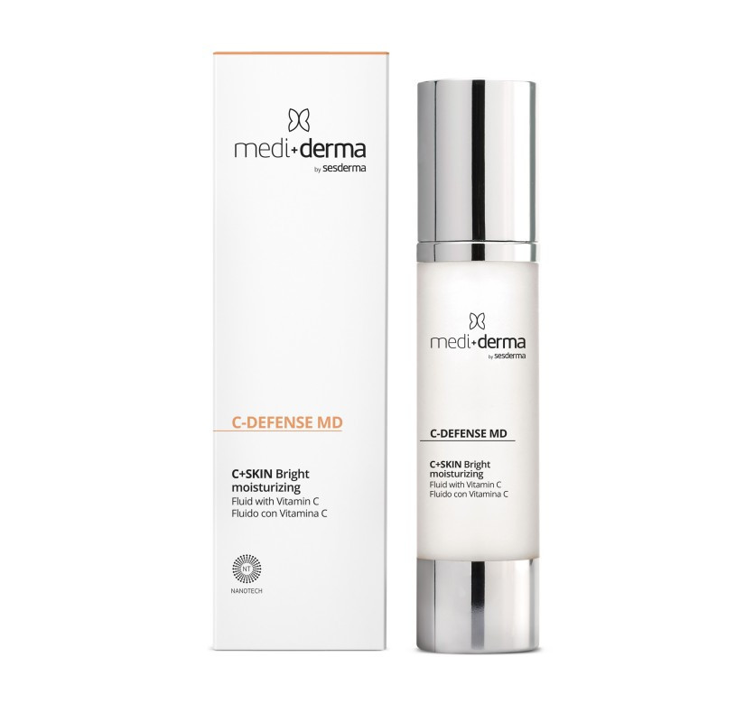 Ревитализирующий флюид с витамином С Mediderma C-DEFENSE MD Moistrusing Fluid 50 мл Днепр - изображение 1
