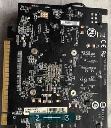 Відеокарта: DTX 1050Ti. Київ