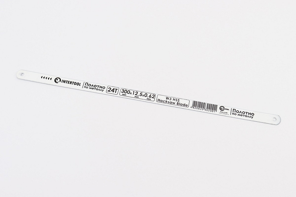 Полотно для ножівки по металу 300х12,5х0,62 24T W3 HSS HT-3020 Київ - фото 1