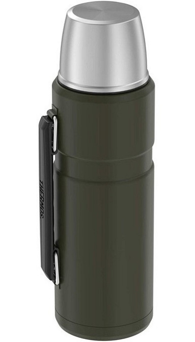 Універсальний Термос 1.2 літра з ручкою для напоїв Thermos "Stainless King" Olive (170028) Нержавіюча сталь Нововолинськ - фото 5