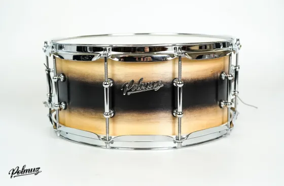 Ударна установка  Polmuz model 1 Maple 14x6,5 Black Natural Fade made in Poland Київ