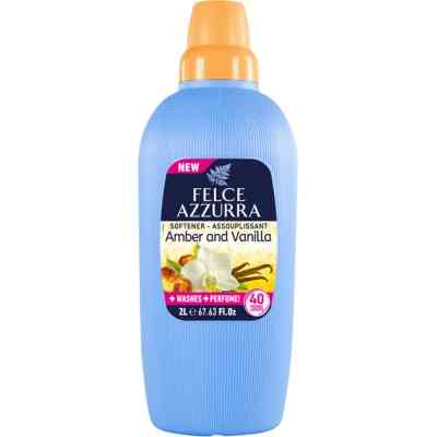 Кондиціонер для білизни Felce Azzurra Amber &amp; Vanilla 2 л (8001280413285) Вінниця