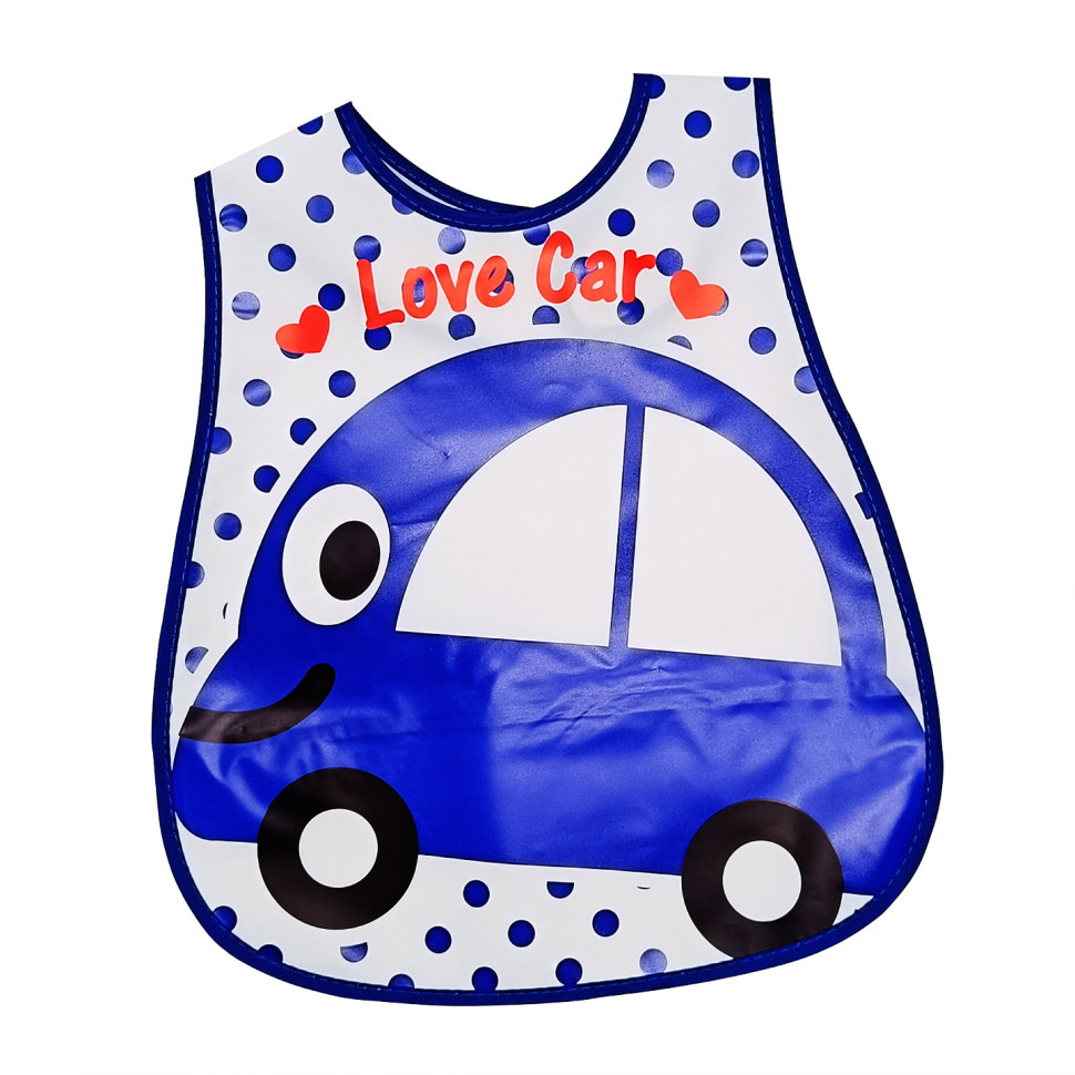 Слинявчик клейончастий "Love Car" MGZ-0605-15 на липучці Вінниця - фото 1