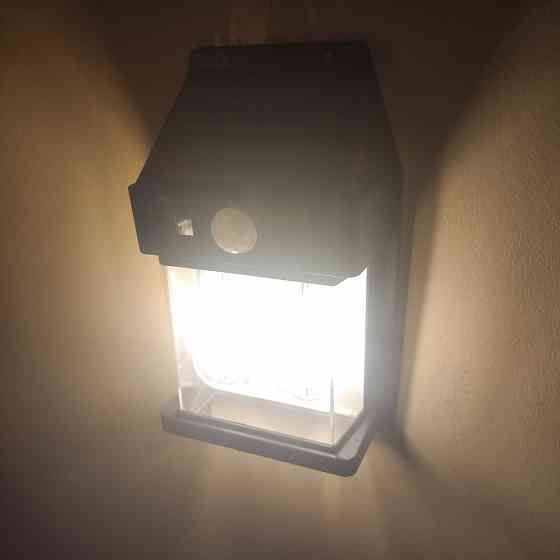 Ліхтар настінний вуличний YX-777 9518, із сонячною панеллю Винница