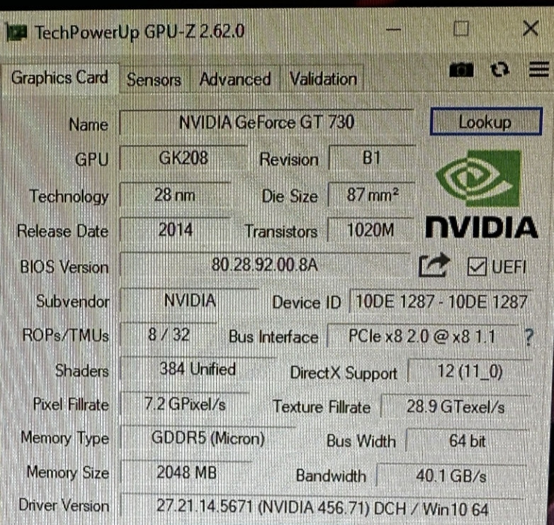 Відеокарта Palit GT 730 2Gb. GDDR5 Київ - фото 2