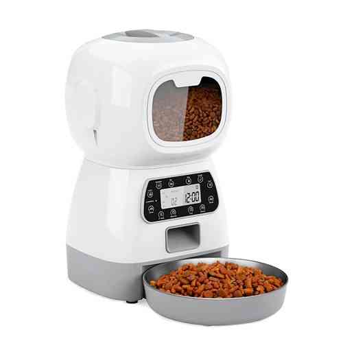 Кормушка автоматическая для домашних животных 3.5л умная, Elf Pet Feeder Винница