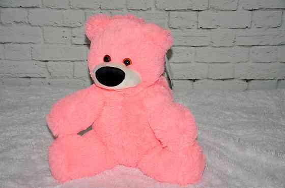 Мягкая игрушка медведь Алина Бублик 77 см розовый Киев