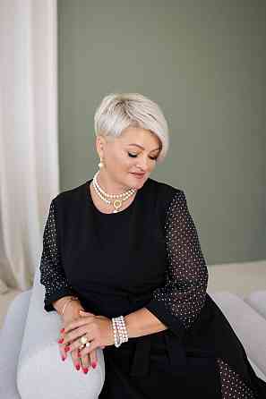 Женское стильное праздничное платье шифон+креп дайвинг 64/66 Одесса