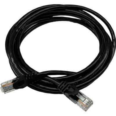 Патч-корд 30м UTP cat.5e, CCA, 24AWG, black GEAR (GPC-UTPCCARJ45-30B) Винница