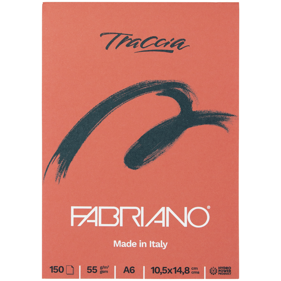 Блок паперу для графіки та каліграфії TRACCIA 55г/м2 150 л Fabriano Київ - фото 4