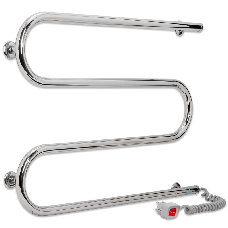 Электрический полотенцесушитель Laris Змеевик 25 РС3 700Х500 Э правое подкл. Киев - изображение 1