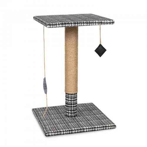 Кігтеточка Природа Фелікс МІКС стовпчик з платформою для котів 36х36х54 см Київ