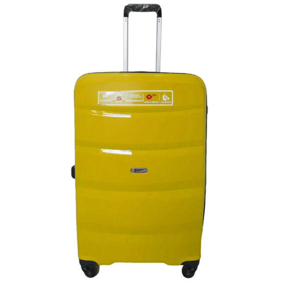 Чемодан пластиковый AIRTEX 229 большой желтый Киев