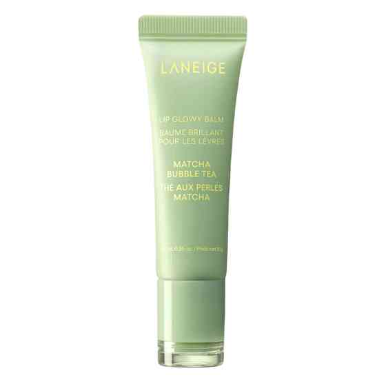 Бальзам для губ сяючий у тубі Lip Glowy Balm Matcha Bubble Teа Laneige 10 г Київ