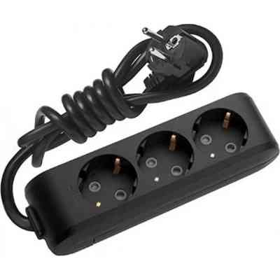 Мережевий подовжувач Panasonic X-tendia із заземленням 3 розетки, 5м (WLTB04352BL-UA) Вінниця