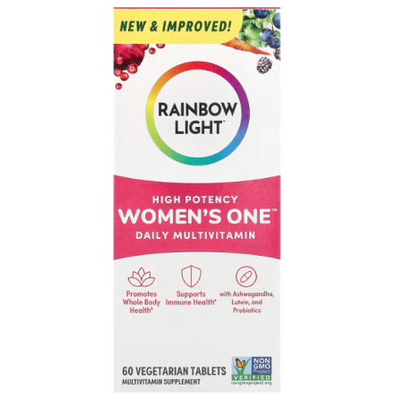 Мультивітаміни для жінок Rainbow Light Women's One Multivitamin 60 капс Київ