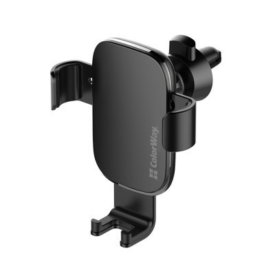 Універсальний автотримач ColorWay Metallic Gravity Holder 3 Black (CW-CHG14-BK) Вінниця - фото 10
