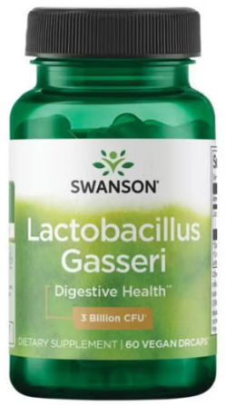 Лактобактерії пробіотик Swanson Lactobacillus Gasseri 3 Billion Cfu 60 капс Київ