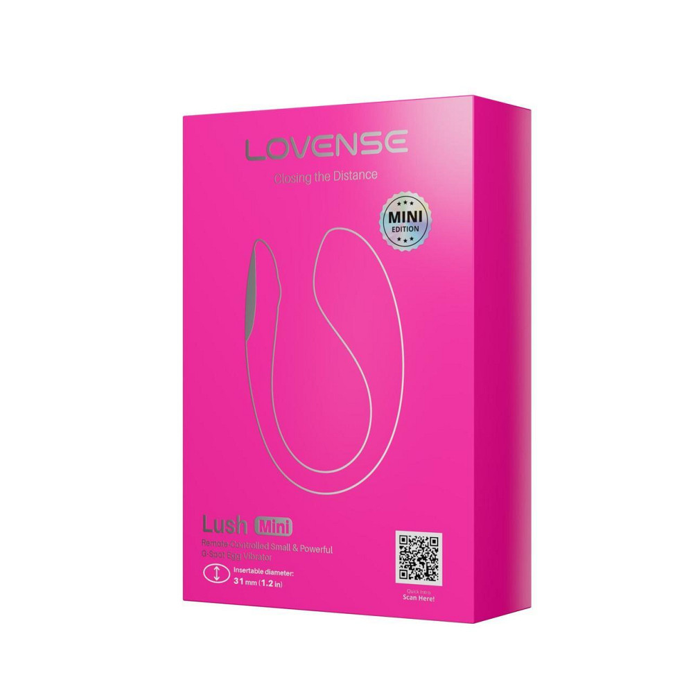 Міні смарт-віброяйце Lovense Lush Mini, зменшена версія Lovense Lush 4 Sex Aura Київ - фото 8