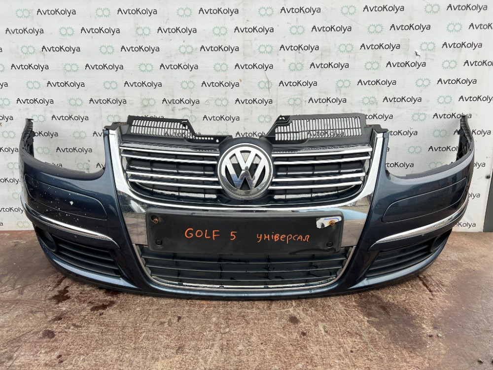 Бампер передній VW Golf 5 2003-2008 універсал Ковель - изображение 1