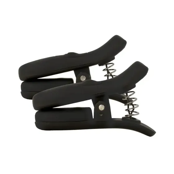 Зажимы для сосков с вибрацией Bedroom Fantasies Vibrating Nipple Clamps - Black Львов