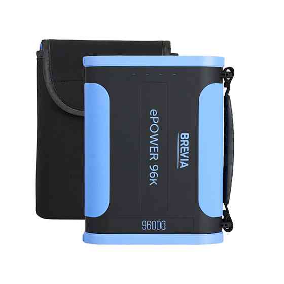 Повербанк (Power Bank) Brevia ePower 96000mAh 307.2Wh LiFePo4 чорно-синій Львів