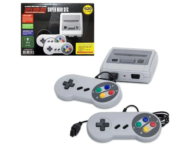 Ігра MINI GAME Super Mini SFC 620 вбудованих ігор з двома джойстиками, модель 7307 Київ - фото 3