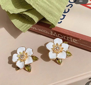 Сережки класичні Сакура Київ - фото 2