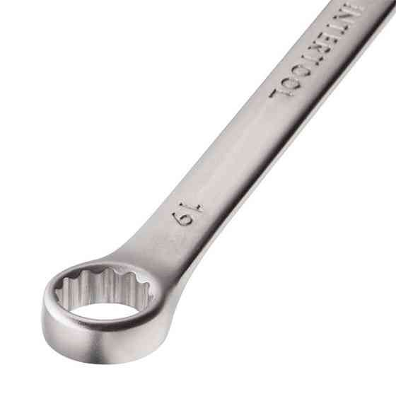 Ключ комбінований 19мм Cr-V INTERTOOL HT-1219 Київ