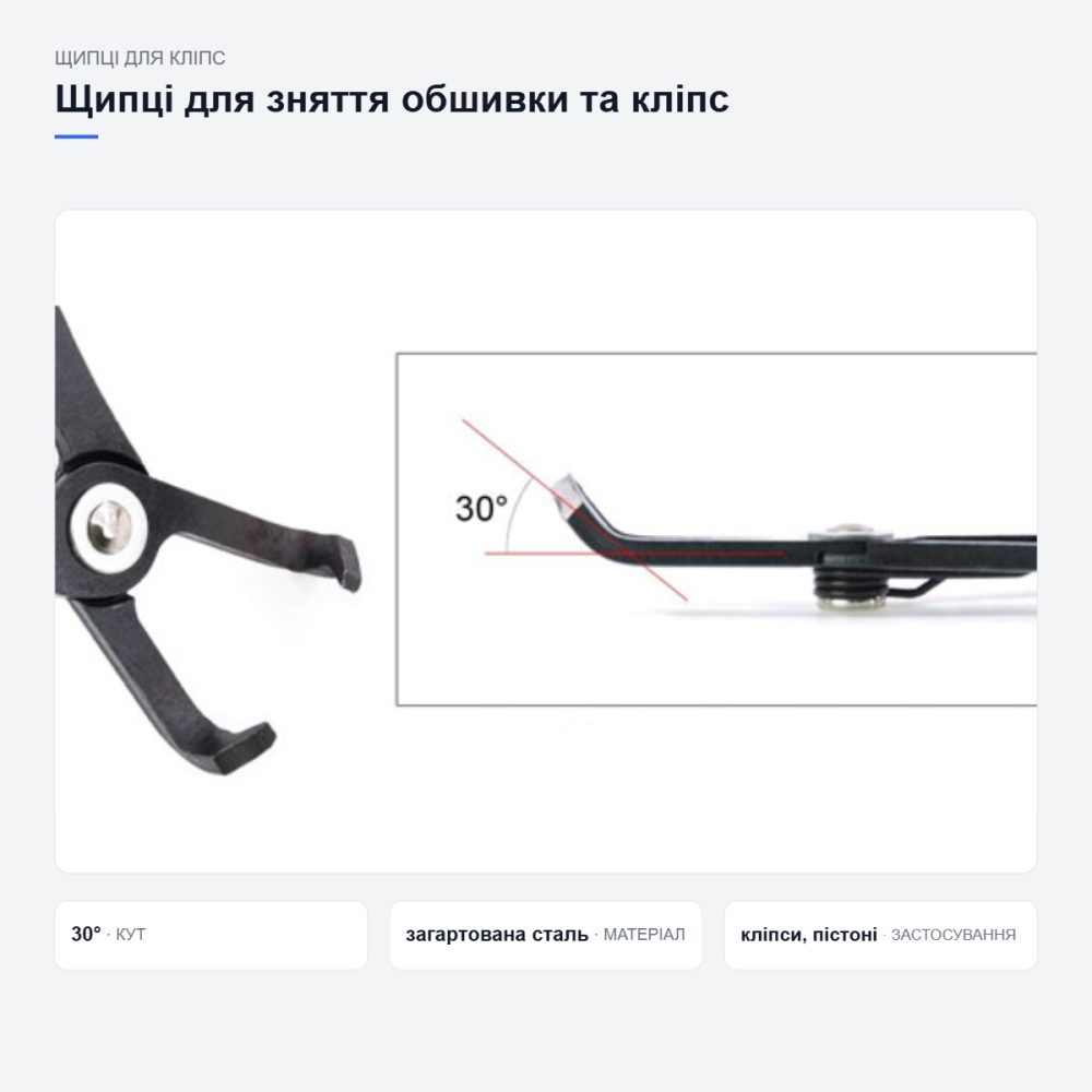 Щипцы для снятия обшивки и клипс авто Киев - изображение 7