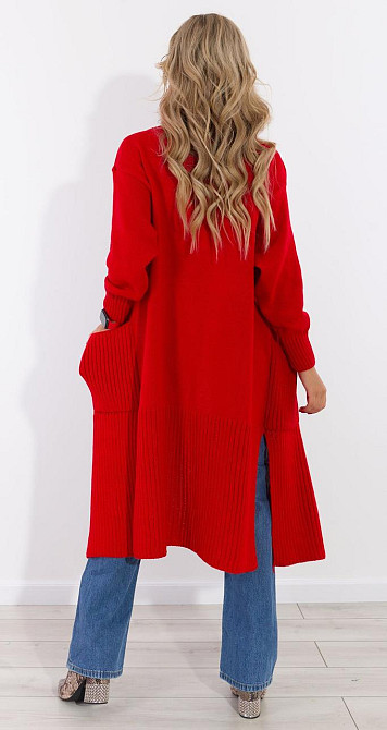 Красный кардиган (42-44) Киев - изображение 5