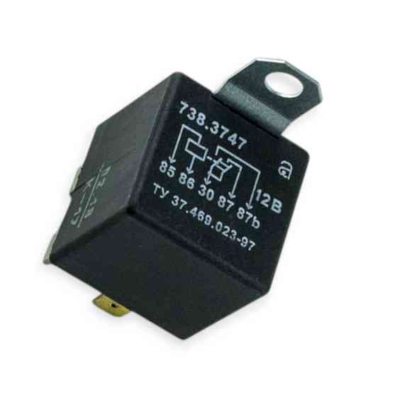 Реле 5 контактов 12В 50А света аналог 507 (с креплением) Мукачево