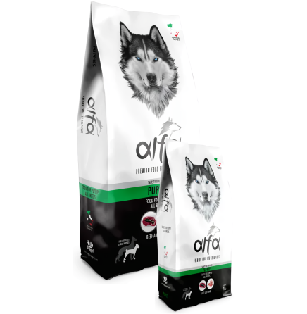 Корм премиум класса Alfa Puppies сухой корм для щенков всех пород, 20 кг Винница