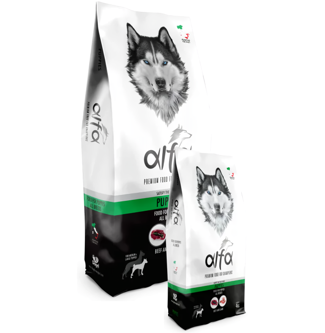 Корм преміум класу Alfa Puppies сухий корм для цуценят всіх порід, 20 кг Вінниця - фото 1