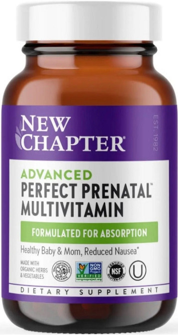 Мультивитамины для беременных New Chapter Perfect Prenatal Multivitamin 48 таб Киев - изображение 1