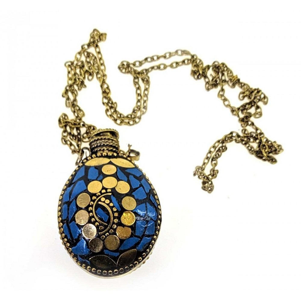 Аромакулон овальний з бірюзою Київ - фото 1