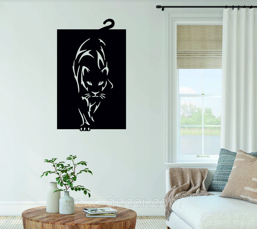 Декоративне настінне Панно «Пантера», Декор на стіну Київ - фото 2