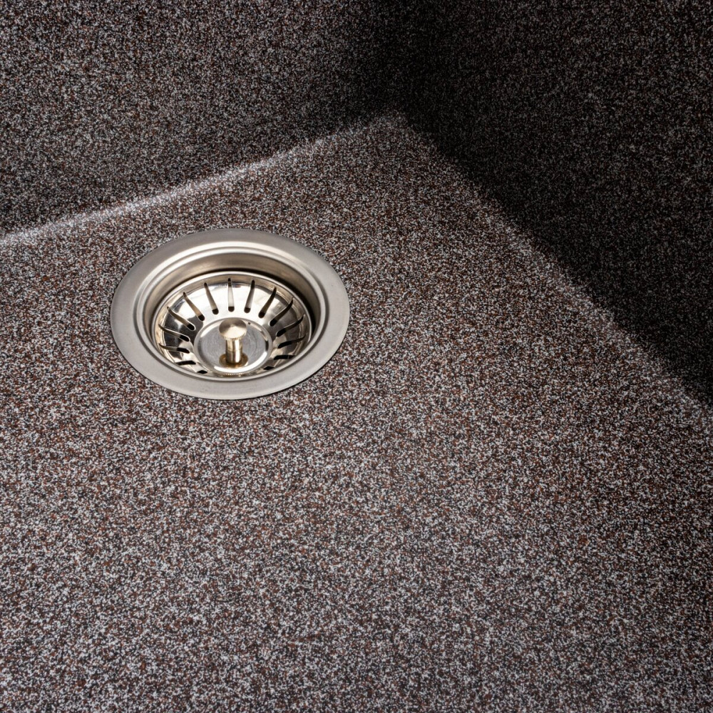 Гранітна мийка для кухні VALESO SOKIL 4150 матова Мікс Коломыя - изображение 5