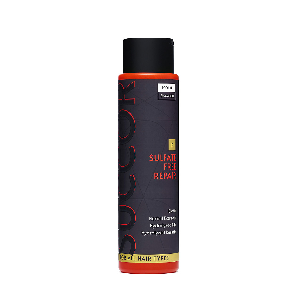 Безсульфатний відновлюючий шампунь для всіх типів волосся Sulfate Free Repair Shampoo Succor 400 мл Київ - фото 4