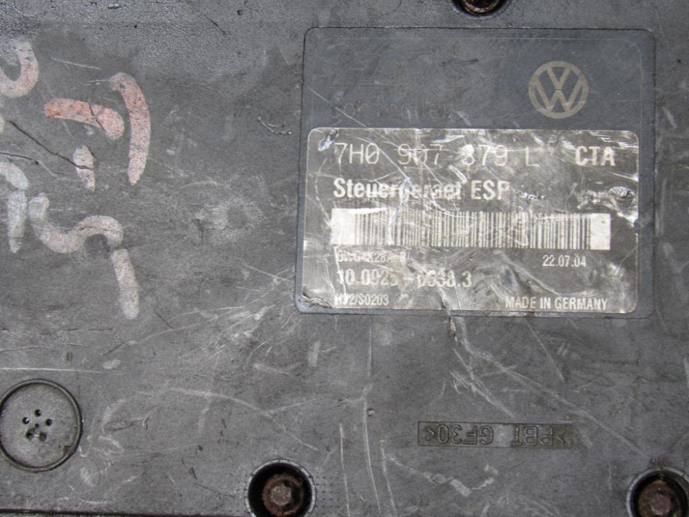 Блок ABS VW T5 2003-2010 (7H0907379) Ковель - изображение 3